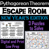 Pythagorean Theorem Game: Geometry Escape Room New Year's 
