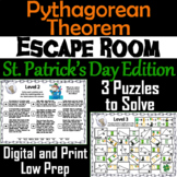 Pythagorean Theorem Game: Geometry Escape Room St. Patrick