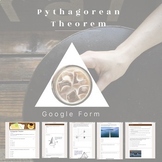 Pythagorean Theorem Google Form assessment - [Distance Learning] 