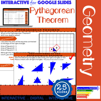 Preview of Pythagorean Theorem: Guided Interactive Lesson