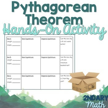 Preview of Pythagorean Theorem Hands-On Activity