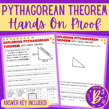 Preview of Pythagorean Theorem Hands-On Proof Activity