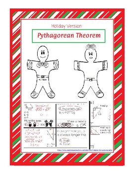 Preview of Pythagorean Theorem-Holiday Version