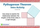 Pythagorean Theorem Intro Activity