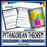 Pythagorean Theorem Hands On Investigation Activity