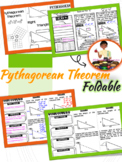 Pythagorean Theorem | Math Foldable | Math Interactive Notebook