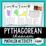 Pythagorean Theorem | Math Lib Activity