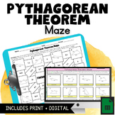 Pythagorean Theorem Maze  |  Print & Digital