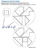 Pythagorean Theorem Mind Puzzle Fun Activity