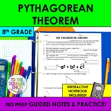 Pythagorean Theorem Notes & Practice | Guided Notes | + In