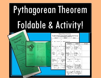 Preview of Pythagorean Theorem - Notes AND Partner Activity!