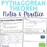 Pythagorean Theorem Notes and Practice
