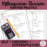 Pythagorean Theorem Partner Activity