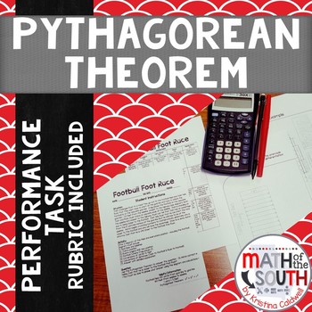 Preview of Pythagorean Theorem Performance Task - 8th Grade Math