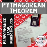 Pythagorean Theorem Performance Task - 8th Grade Math
