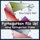 Pythagorean Theorem Pile-Up Review Worksheet