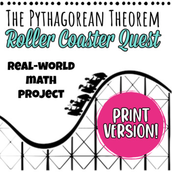 Preview of Pythagorean Theorem Project: Real-World Math Project Roller Coaster PBL