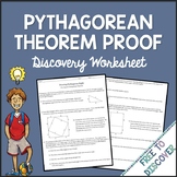 Pythagorean Theorem Proof Worksheet