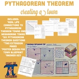 Pythagorean Theorem- Real Life Town Project