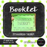 Pythagorean Theorem Review Booklet Interactive Notebook TE