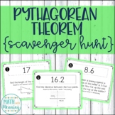 Pythagorean Theorem Scavenger Hunt Activity