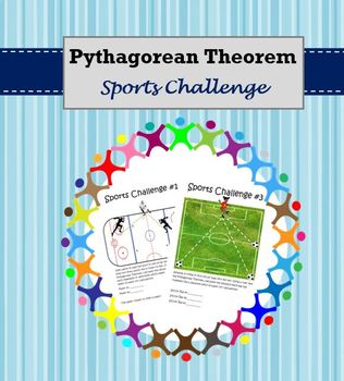 Preview of Pythagorean Theorem - Sports Challenge