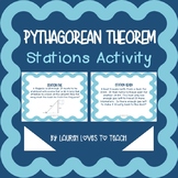 Pythagorean Theorem Stations Activity