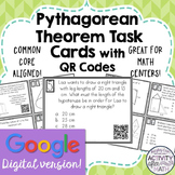 Pythagorean Theorem Task Cards GOOGLE Slide Distance Learning