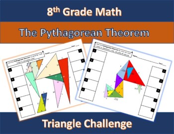 Preview of Pythagorean Theorem Triangle Picture Challenge