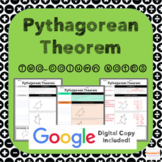 Pythagorean Theorem Two- Column Notes DIGITAL (Distance Learning)