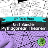 Pythagorean Theorem Unit Bundle for 8th Grade Math