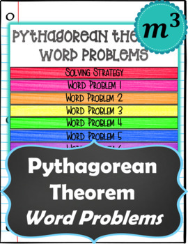 Preview of Pythagorean Theorem Word Problems_Digital Notes & Quiz (GOOGLE)