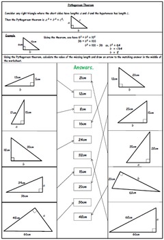 31 The Pythagorean Theorem Worksheet - Free Worksheet Spreadsheet