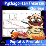 Pythagorean Theorem Worksheet | Math Game | Math Challenge
