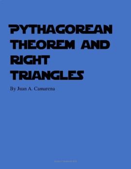 Preview of Pythagorean Theorem and right Triangles
