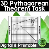 Pythagorean Theorem in 3D Task Printable & Google Slides