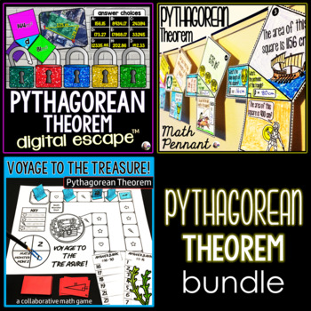 Preview of Pythagorean Theorem mini-bundle