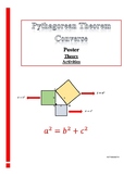 Pythagorean Theorem (plus Converse) POSTER, theory and activities