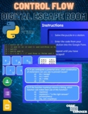 Python Digital Escape Room - Control Flow (If/Else, Boolea