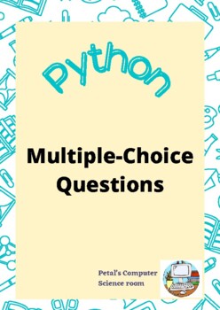 Preview of Python Multiple Choice Questions