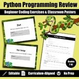 Python Coding For Beginners | Warm-up Exercises | Computer Science | Level 1