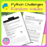 Python Random Values Programming Challenges