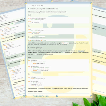 Preview of Python programming USA and UK Curriculum | Guru Tech Lab.
