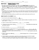 Q/A form for STATED CLEARLY video ------------ What Exactl