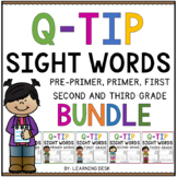 Q Tip Painting Activities (Q Tip Sight Words Worksheet)