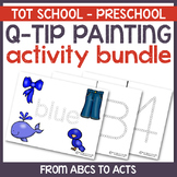 Q-Tip Painting Activity Bundle