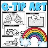 Q-tip Art - Fine Motor Practice