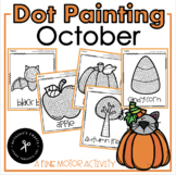 Fall Dot Painting A Fine Motor Activity