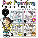 Dot Q-tip Painting Seasons Bundle