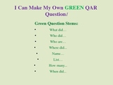 QAR I Can make my own questions, Title I, Reading comprehension